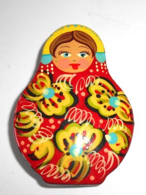 Brooch: Galya in fancy dress Babooshki s