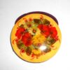 Hair dress: Flowers on yellow Babooshki s