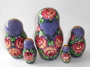 Cinderella multi-figure 10-set Huge Babushka Matryoshka nesting Doll Babooshki Babushkas - Image 5