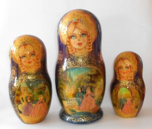Cinderella multi-figure giant 15-set nesting Doll Babooshki s
