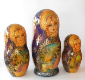 Cinderella multi-figure giant 15-set nesting Doll Babooshki s
