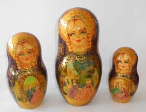 Cinderella multi-figure giant 15-set nesting Doll Babooshki s
