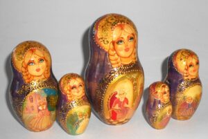 Cinderella multi-figure giant 15-set nesting Doll Babooshki s