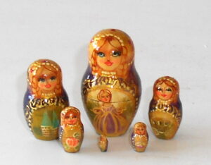 Cinderella multi-figure giant 15-set nesting Doll Babooshki s
