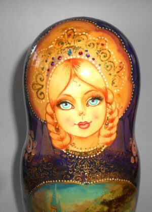 Cinderella multi-figure giant 15-set nesting Doll Babooshki s