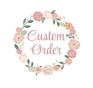 Custom 1 earing - purple