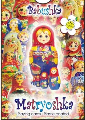 Babushka  PLAYING CARDS FUN  Babushka Matryoshka nesting Doll  Babooshki Babushkas