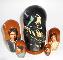 Star Wars I Matryoshka nesting Doll Babooshki Babushkas
