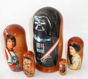 Star Wars II nesting Doll Babooshki s