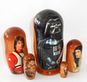 Star Wars II nesting Doll Babooshki s