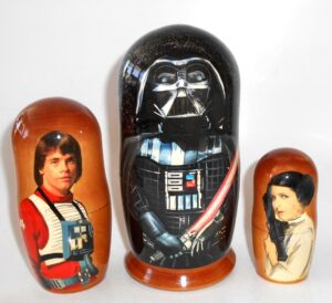 Star Wars II nesting Doll Babooshki s
