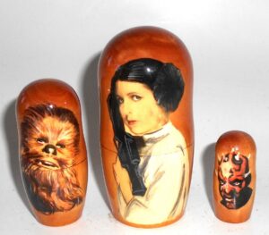 Star Wars II nesting Doll Babooshki s
