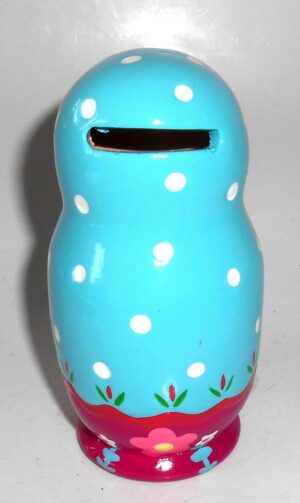Ceramic money box Doll Babooshki s