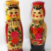 Semenov set "Boy & Girl": 3-set tall Babushkas Matryoshka nesting Doll Babooshki Babushka Classic Village Traditional