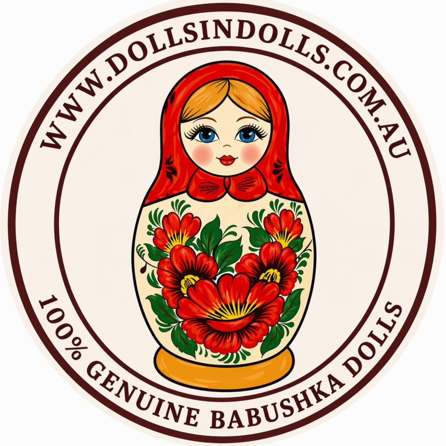 Dolls in Dolls – Babushka Genuine matryoshka nesting dolls