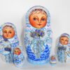 Bride in Winter dress nesting Doll Babooshki s