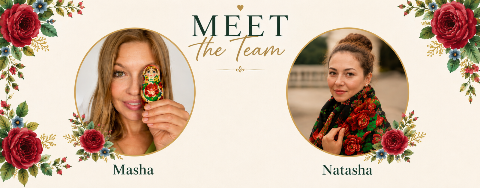 Masha and Natasha, the two cousins behind Dolls In Dolls
