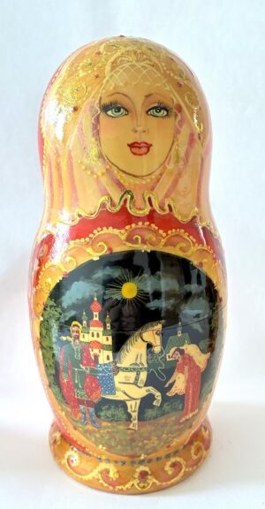 Russian fairy tale The Little Humpbacked Horse 7-set Babushka Matryoshka nesting Doll (Copy)