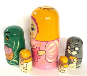 Thumbelina   Babushka Matryoshka nesting Doll (Copy)