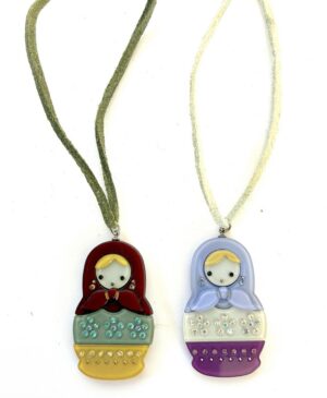 10 x Fire bird Keyring  Babushka Matryoshka nesting Doll (Copy)