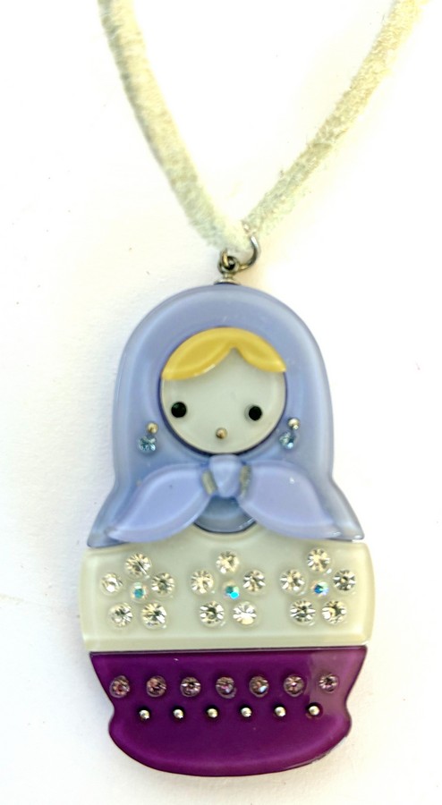 10 x Fire bird Keyring Babushka Matryoshka nesting Doll (Copy)