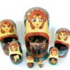 Russian fairy tale Tsar Sultan 7-set Babushka Matryoshka nesting Doll (Copy)